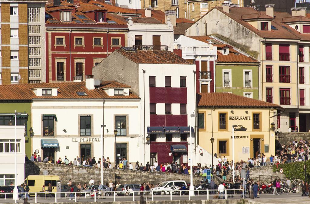 Apartamentos Cean Bermudez Gijón Esterno foto